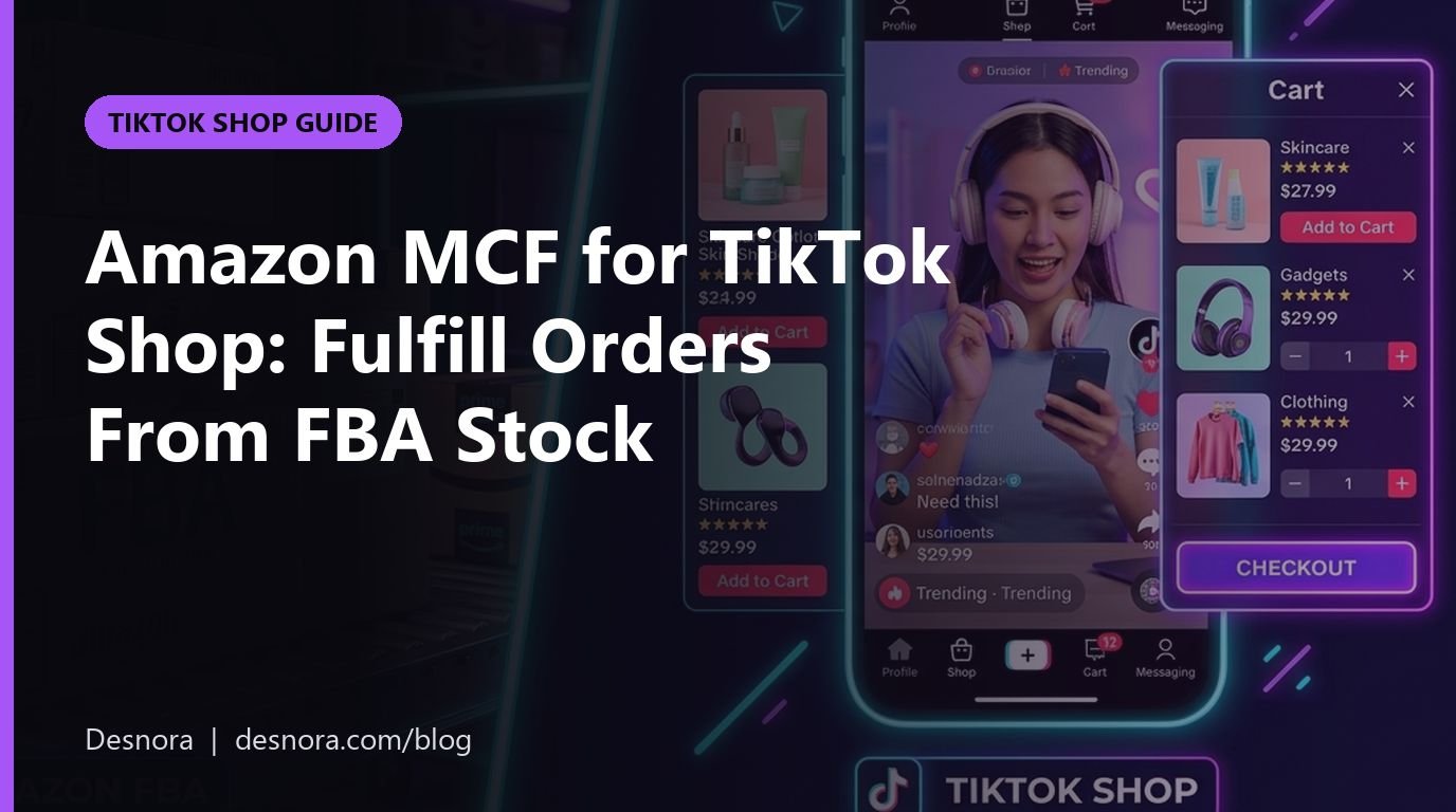 Amazon MCF for TikTok Shop: Fulfill Orders From FBA Stock