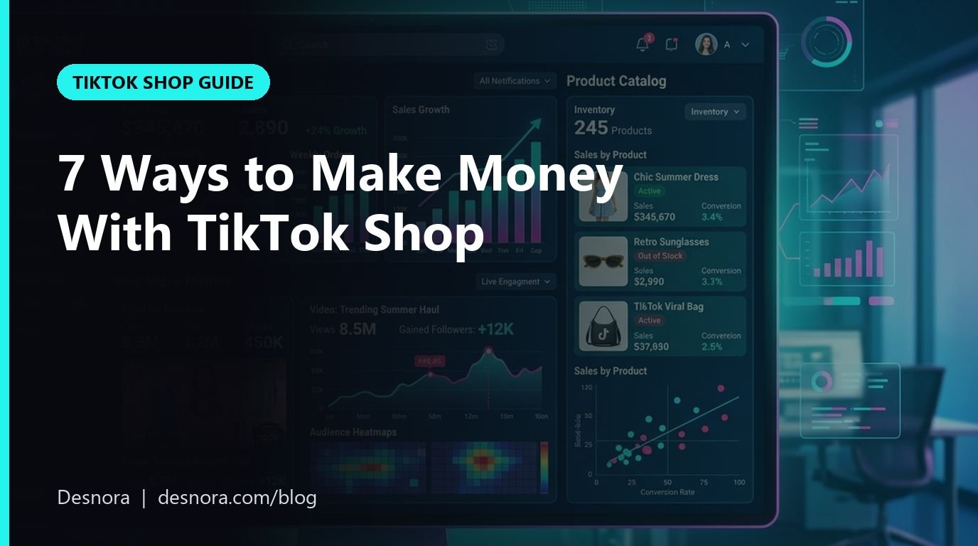7 Ways to Make Money With TikTok Shop