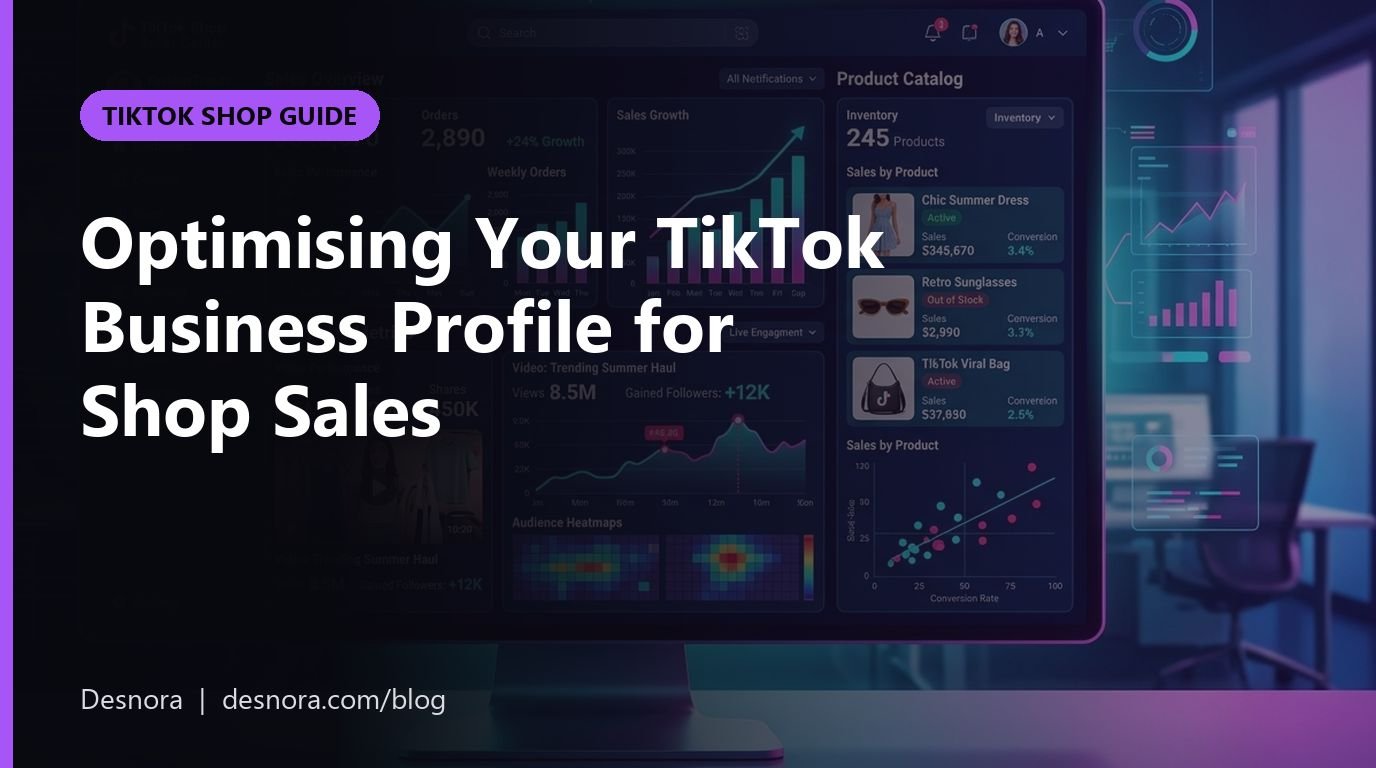 Optimising Your TikTok Business Profile for Shop Sales