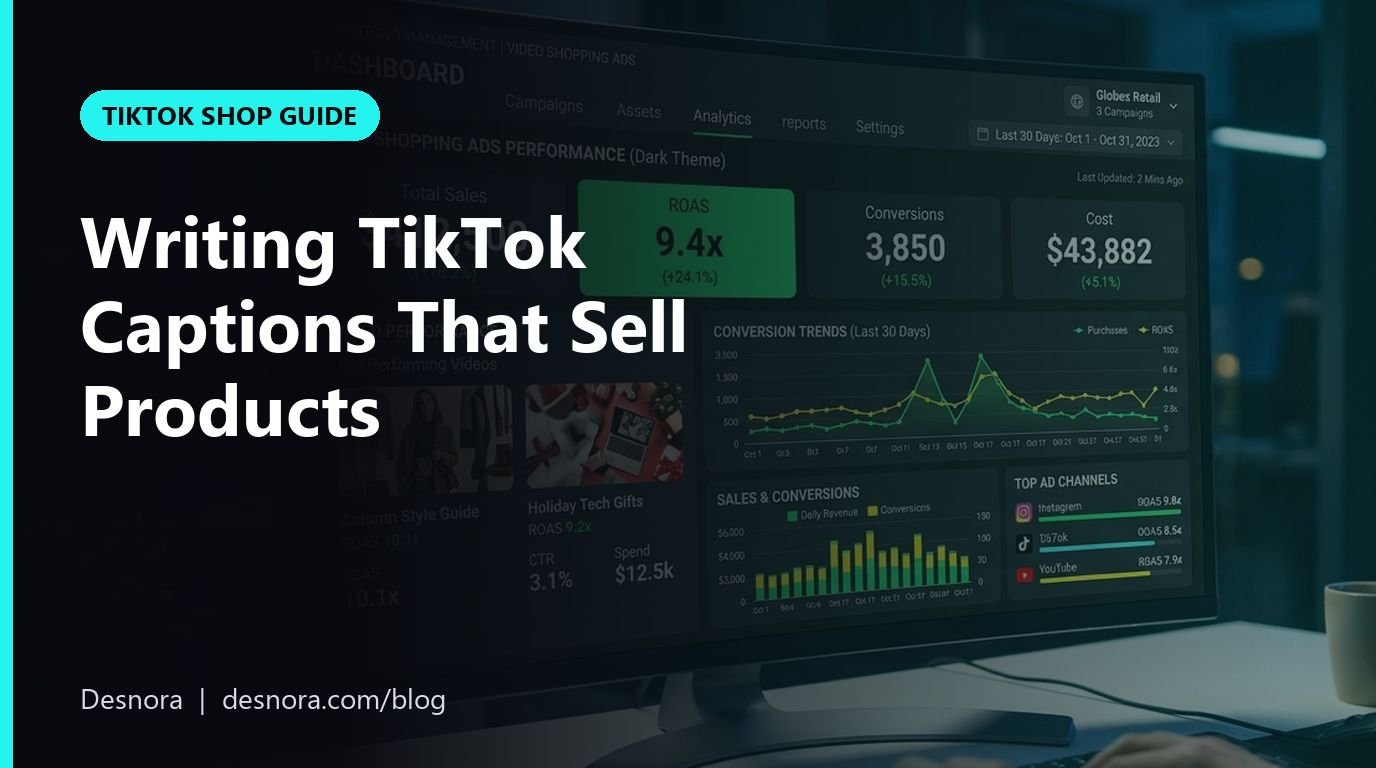 Writing TikTok Captions That Sell Products