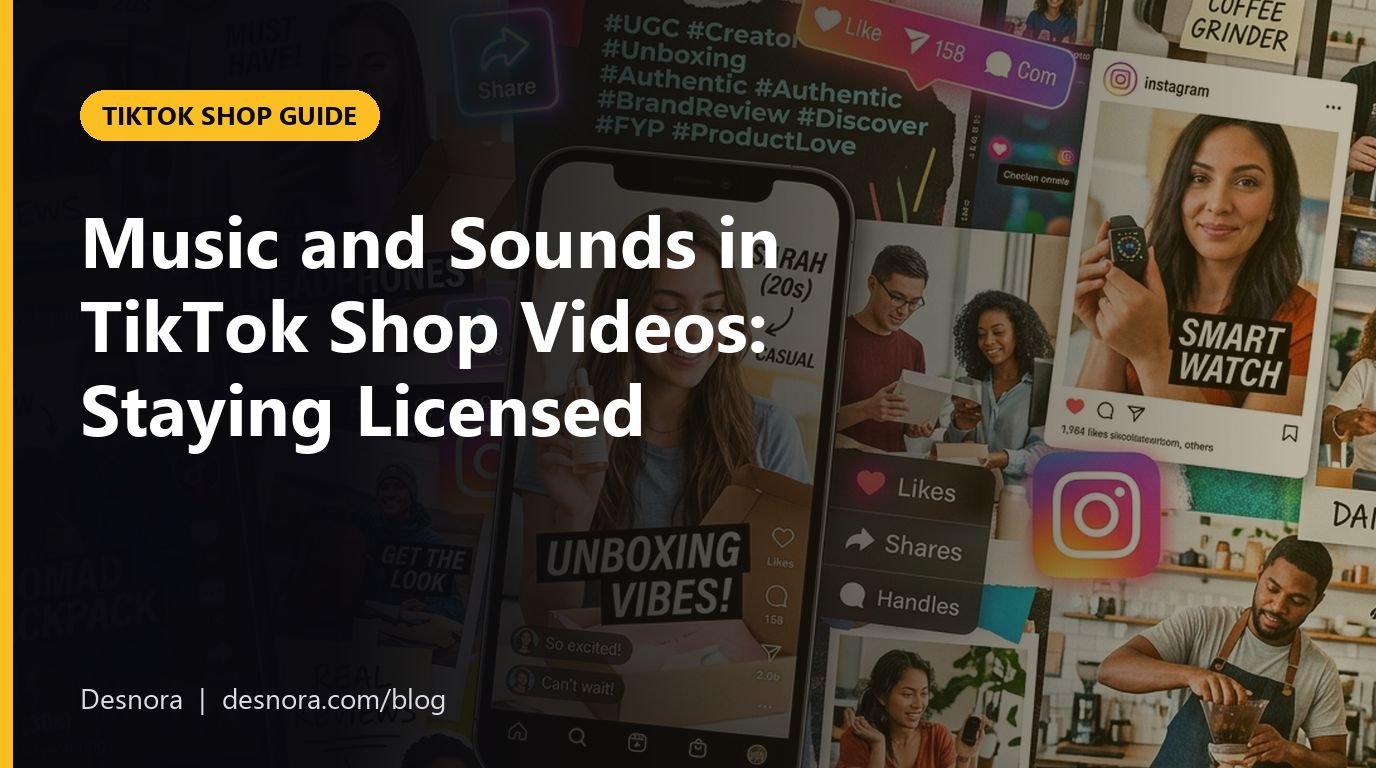 Music and Sounds in TikTok Shop Videos: Staying Licensed