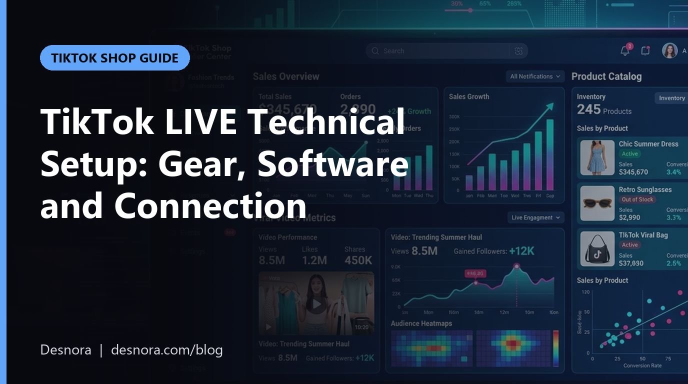 TikTok LIVE Technical Setup: Gear, Software and Connection