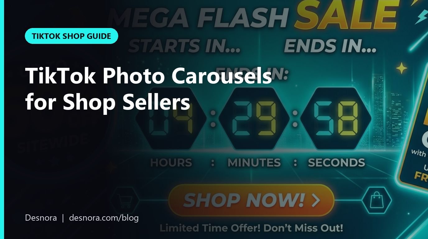 TikTok Photo Carousels for Shop Sellers