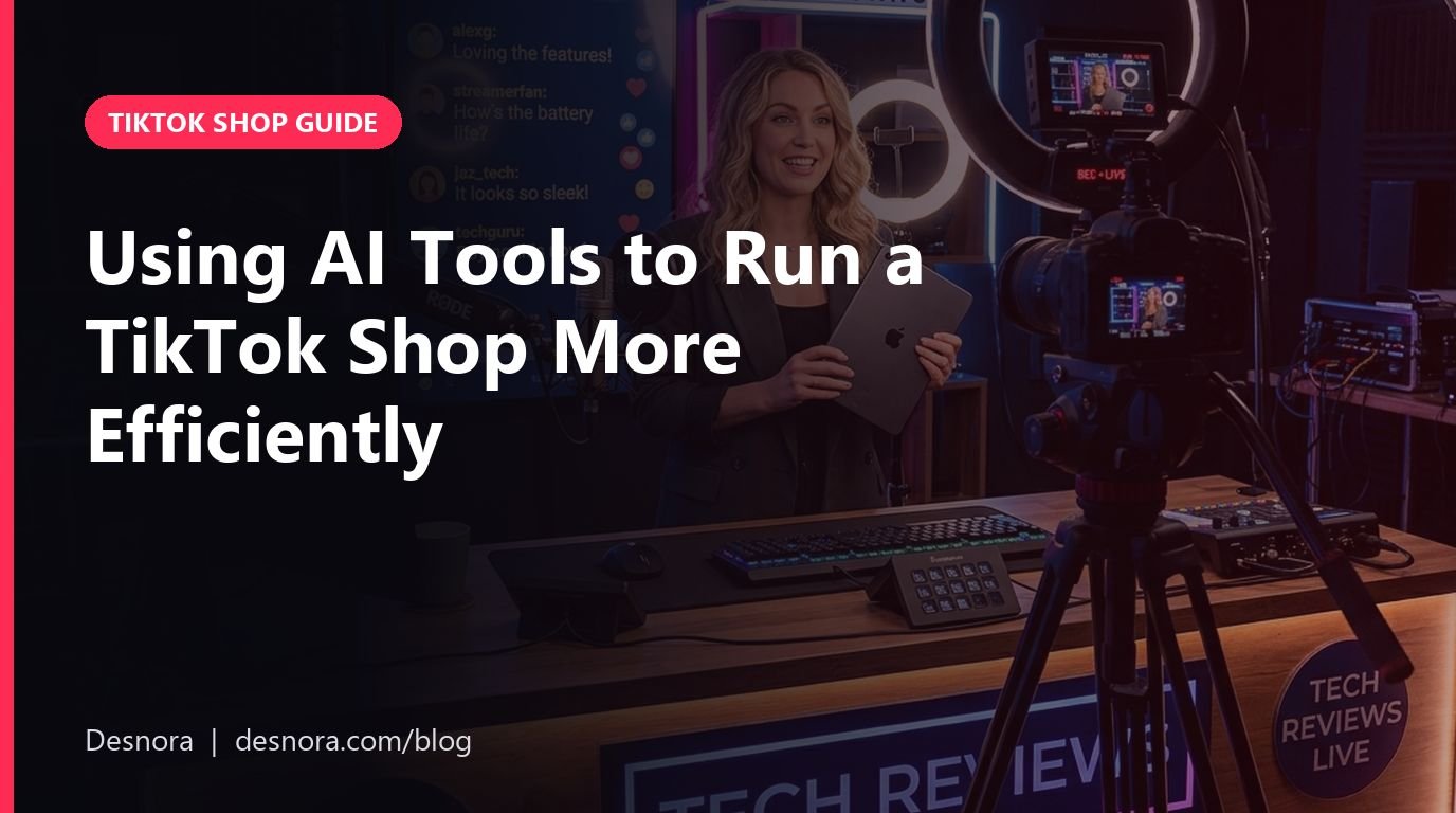 Using AI Tools to Run a TikTok Shop More Efficiently