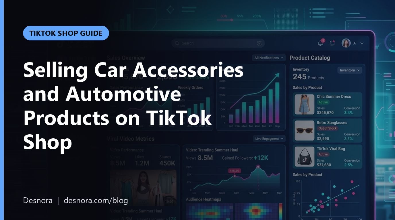 Selling Car Accessories and Automotive Products on TikTok Shop