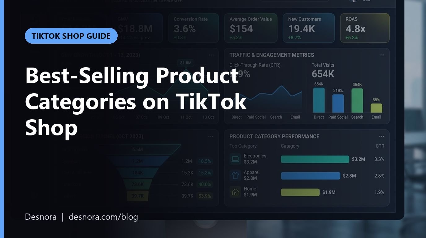 Best-Selling Product Categories on TikTok Shop