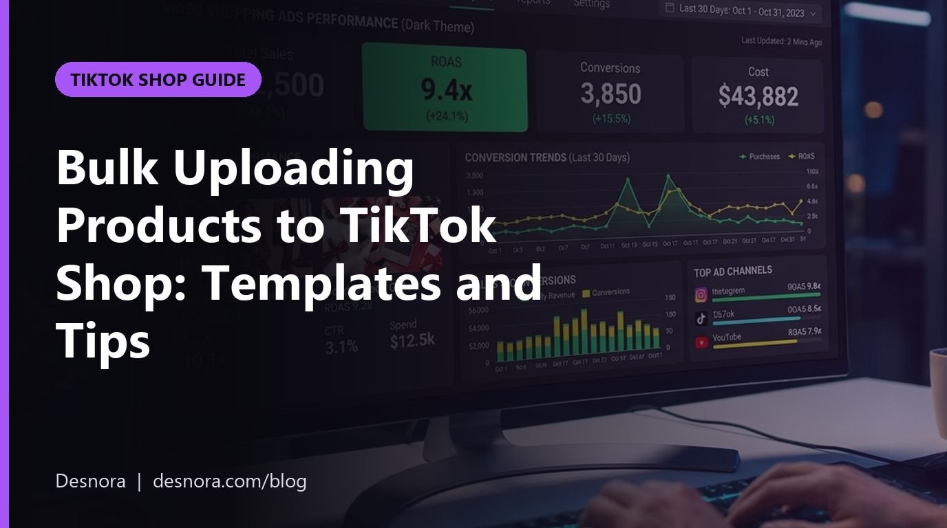 Bulk Uploading Products to TikTok Shop: Templates and Tips