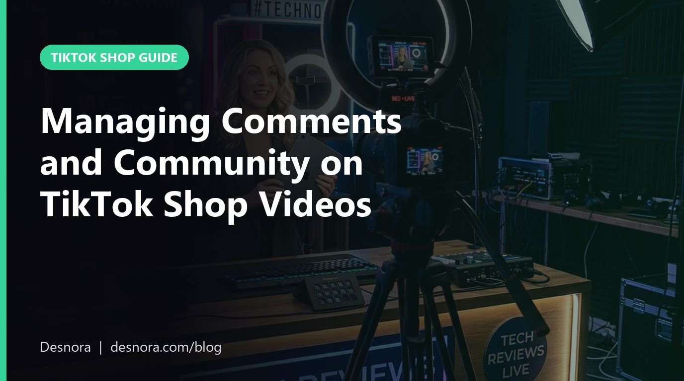 Managing Comments and Community on TikTok Shop Videos
