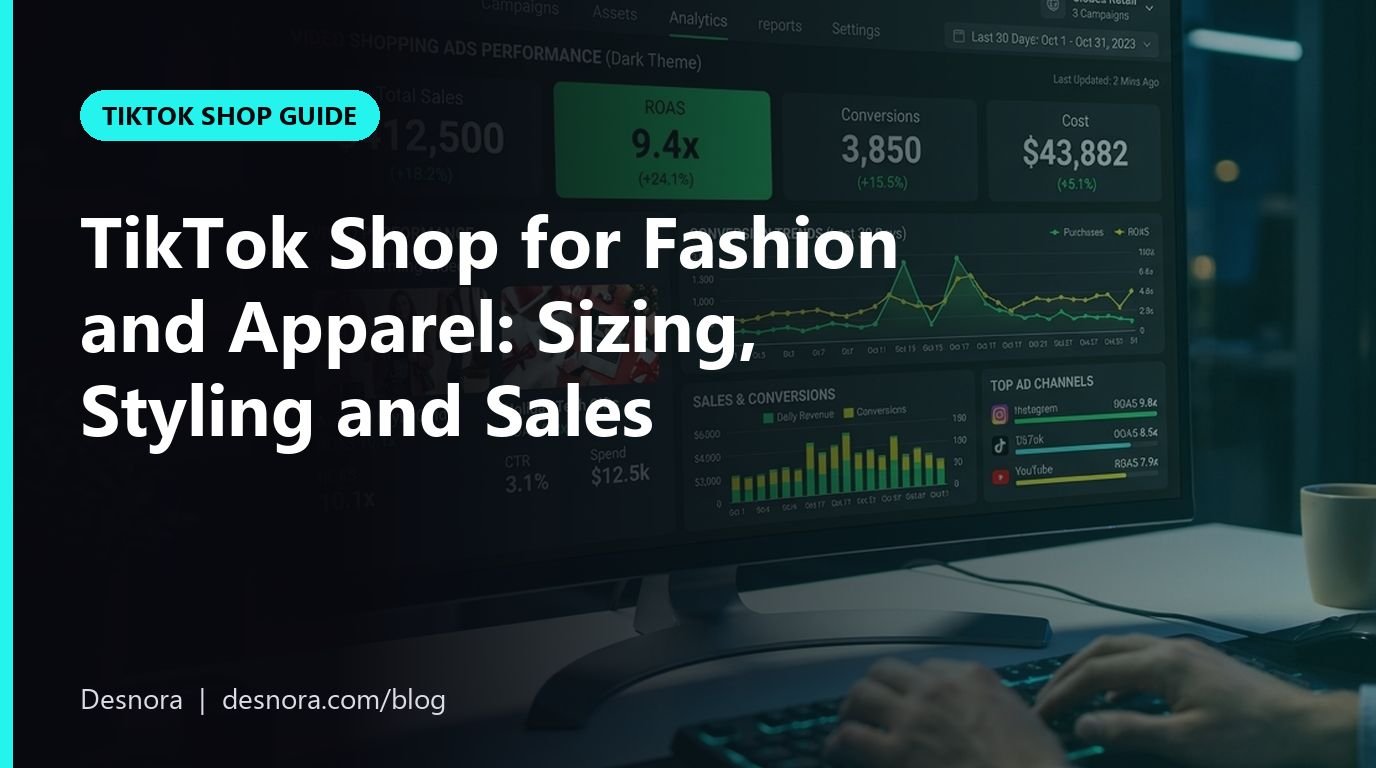 TikTok Shop for Fashion and Apparel: Sizing, Styling and Sales