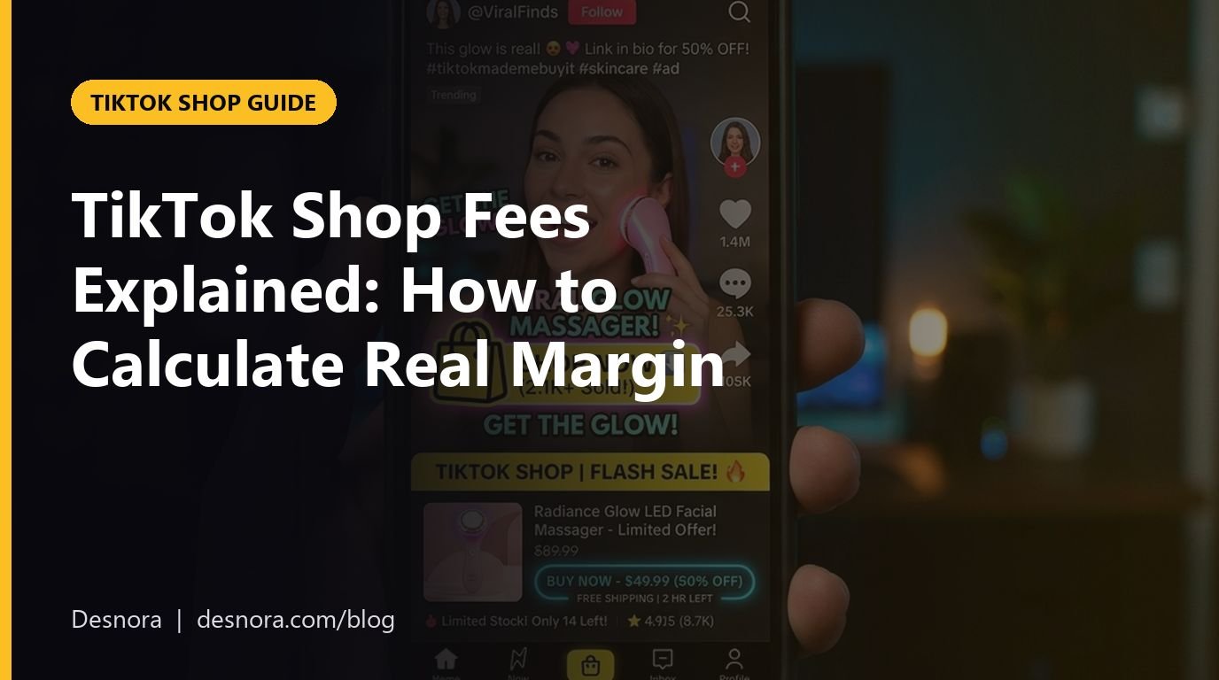 TikTok Shop Fees Explained: How to Calculate Real Margin