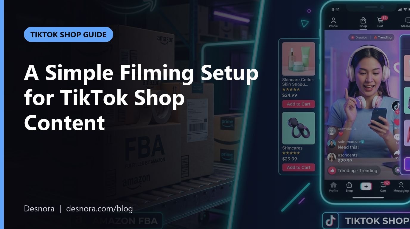 A Simple Filming Setup for TikTok Shop Content