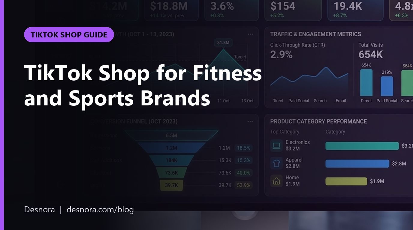 TikTok Shop for Fitness and Sports Brands