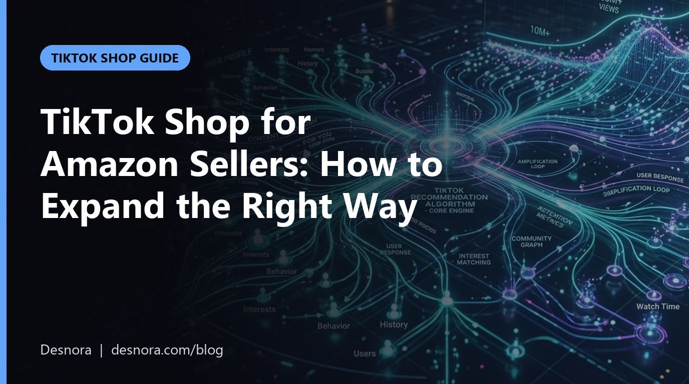TikTok Shop for Amazon Sellers: How to Expand the Right Way