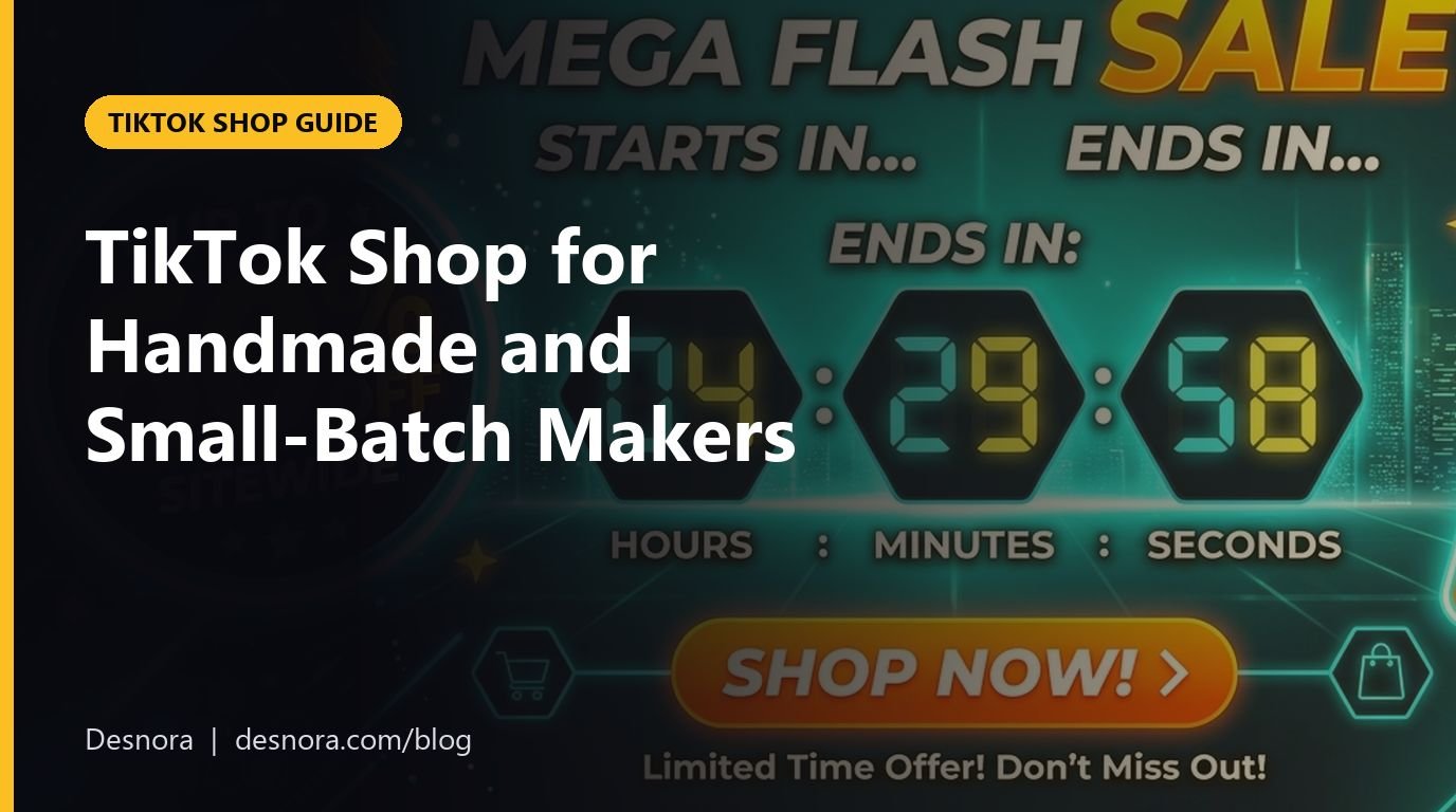 TikTok Shop for Handmade and Small-Batch Makers