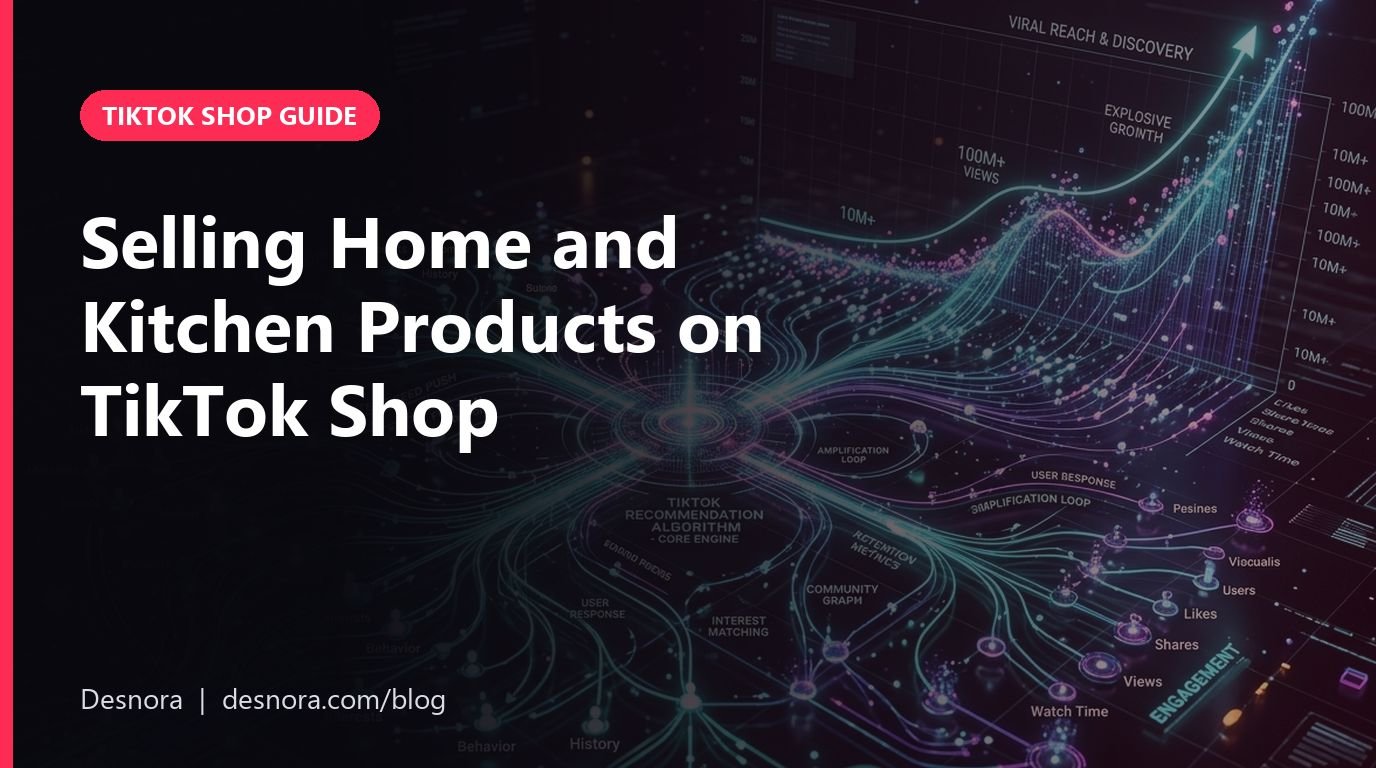 Selling Home and Kitchen Products on TikTok Shop