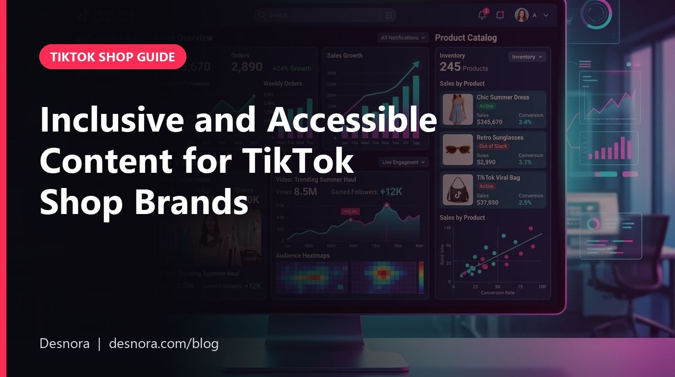 Inclusive and Accessible Content for TikTok Shop Brands