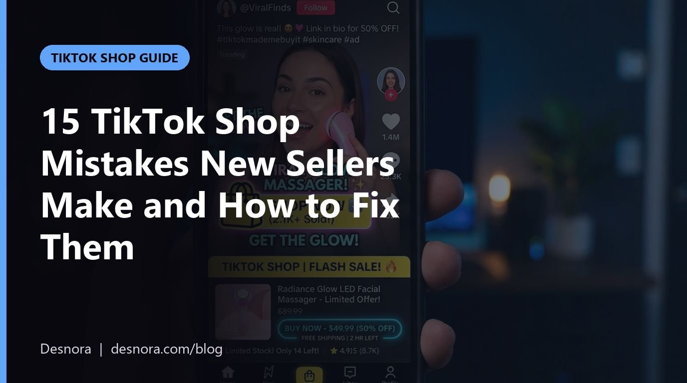 15 TikTok Shop Mistakes New Sellers Make and How to Fix Them