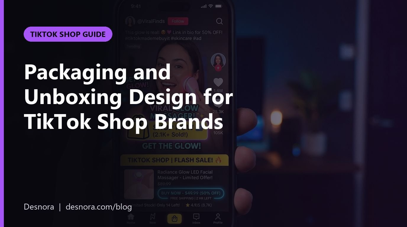 Packaging and Unboxing Design for TikTok Shop Brands