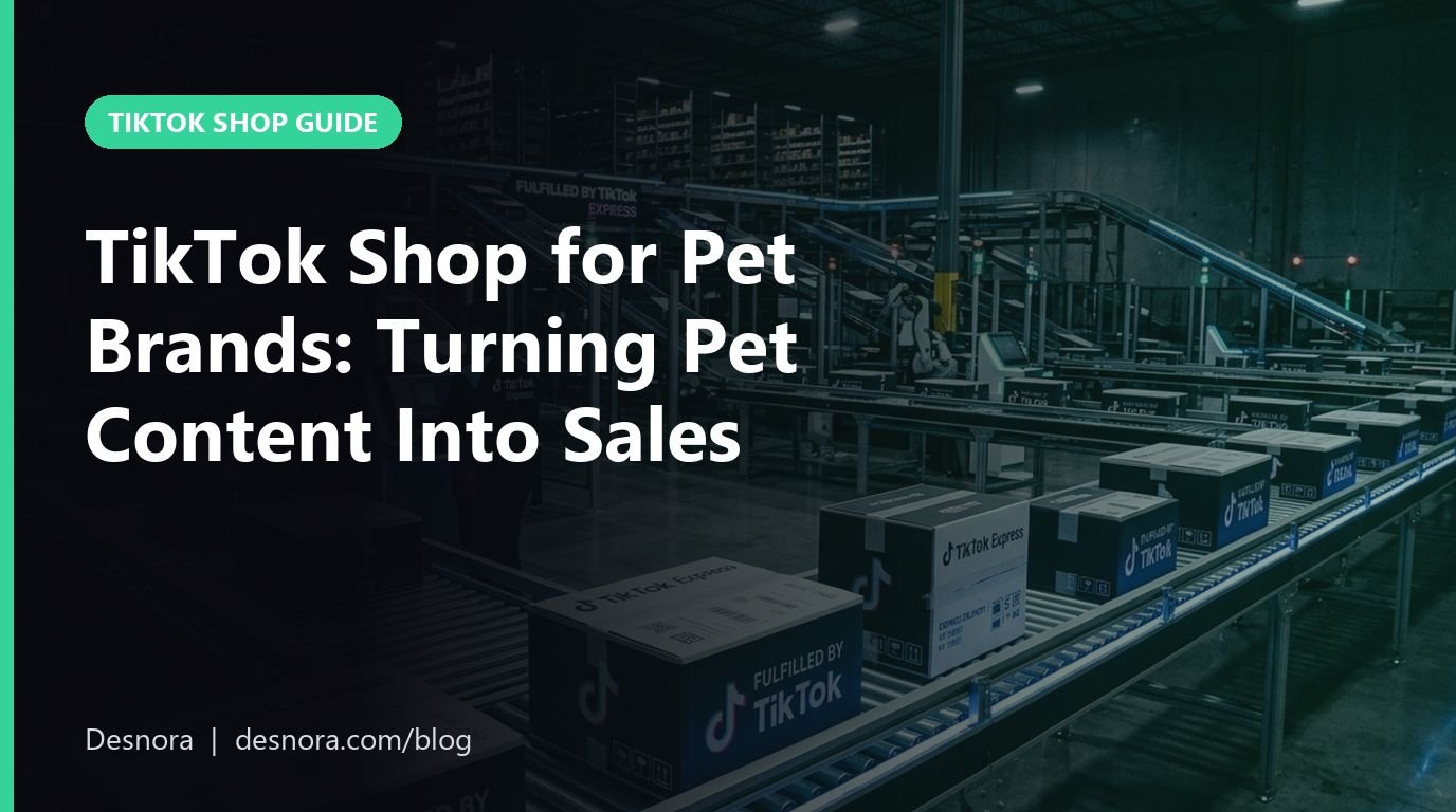 TikTok Shop for Pet Brands: Turning Pet Content Into Sales