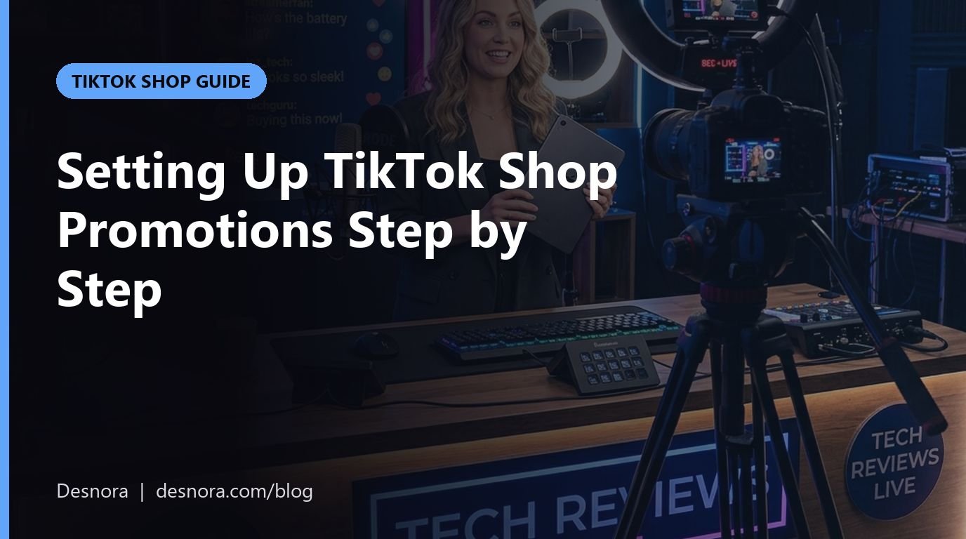 Setting Up TikTok Shop Promotions Step by Step