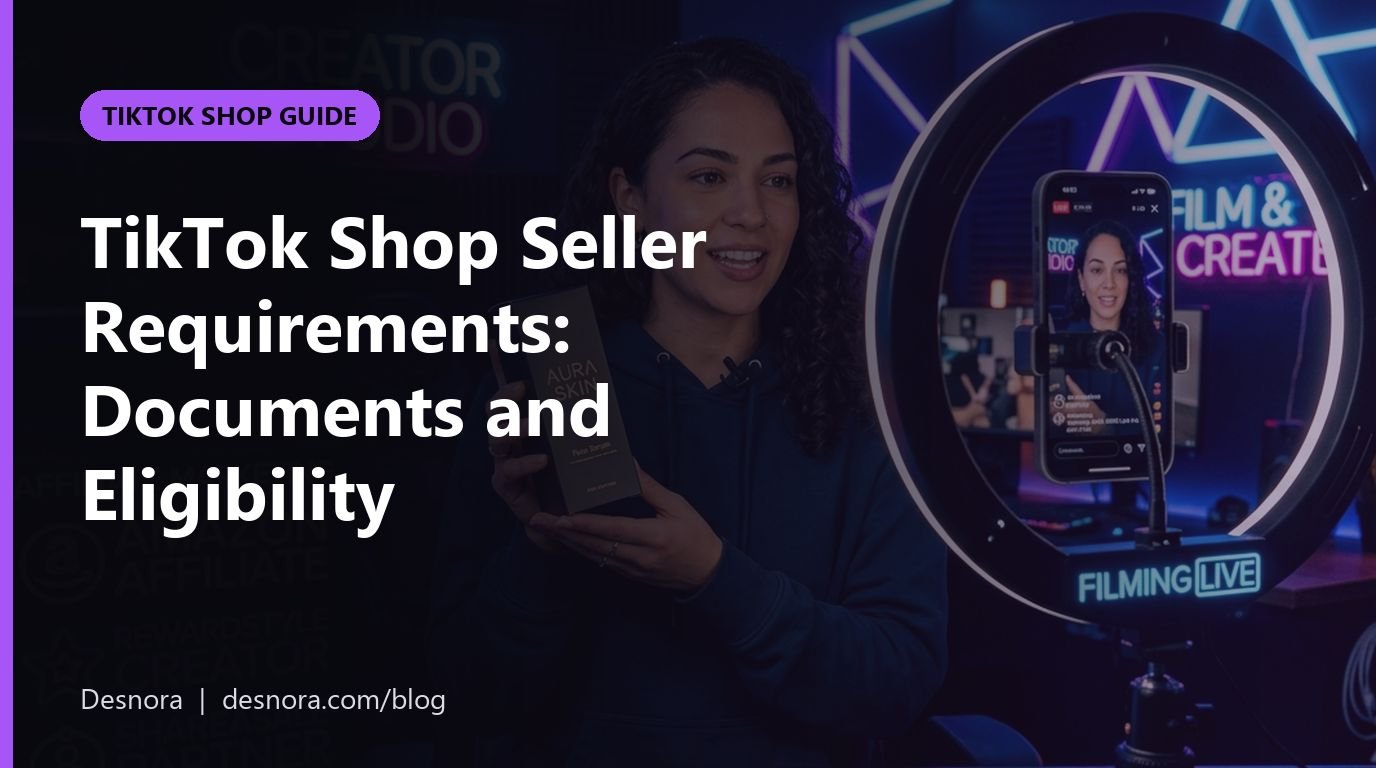 TikTok Shop Seller Requirements: Documents and Eligibility
