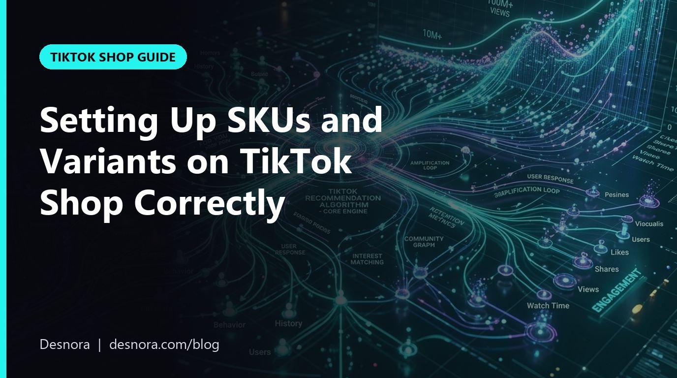 Setting Up SKUs and Variants on TikTok Shop Correctly