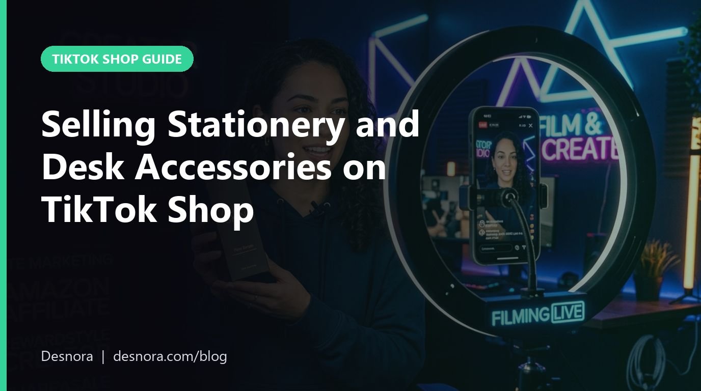 Selling Stationery and Desk Accessories on TikTok Shop