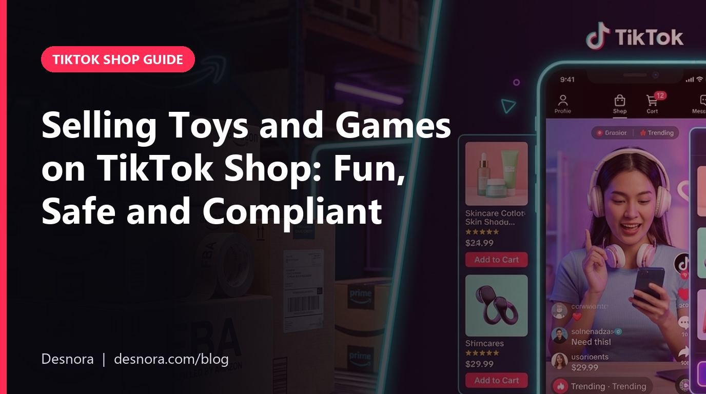 Selling Toys and Games on TikTok Shop: Fun, Safe and Compliant