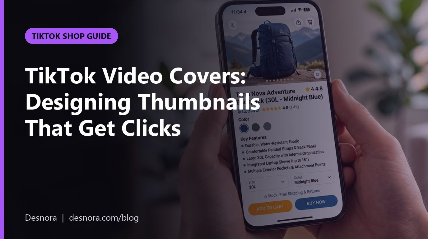 TikTok Video Covers: Designing Thumbnails That Get Clicks